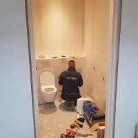 Tijdens renovatie